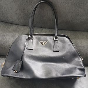 PRADA black saffiano bag